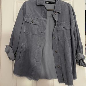 Zara corduroy overshirt
